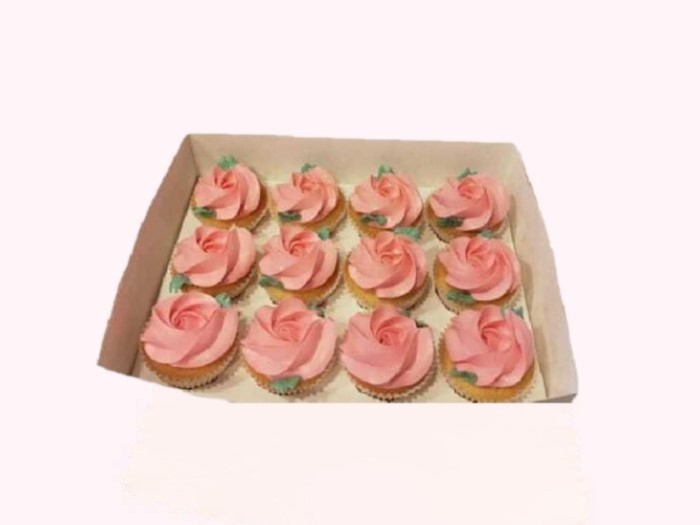 Rosette Cupcakes online delivery in Noida, Delhi, NCR, Gurgaon